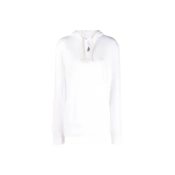 JW Anderson Logo Embroidered Drawstring Hoodie