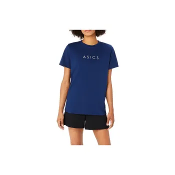 Asics T-Shirts Women's Blue