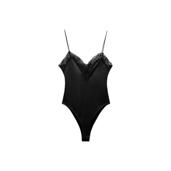 ZARA Bodysuits Women's Black