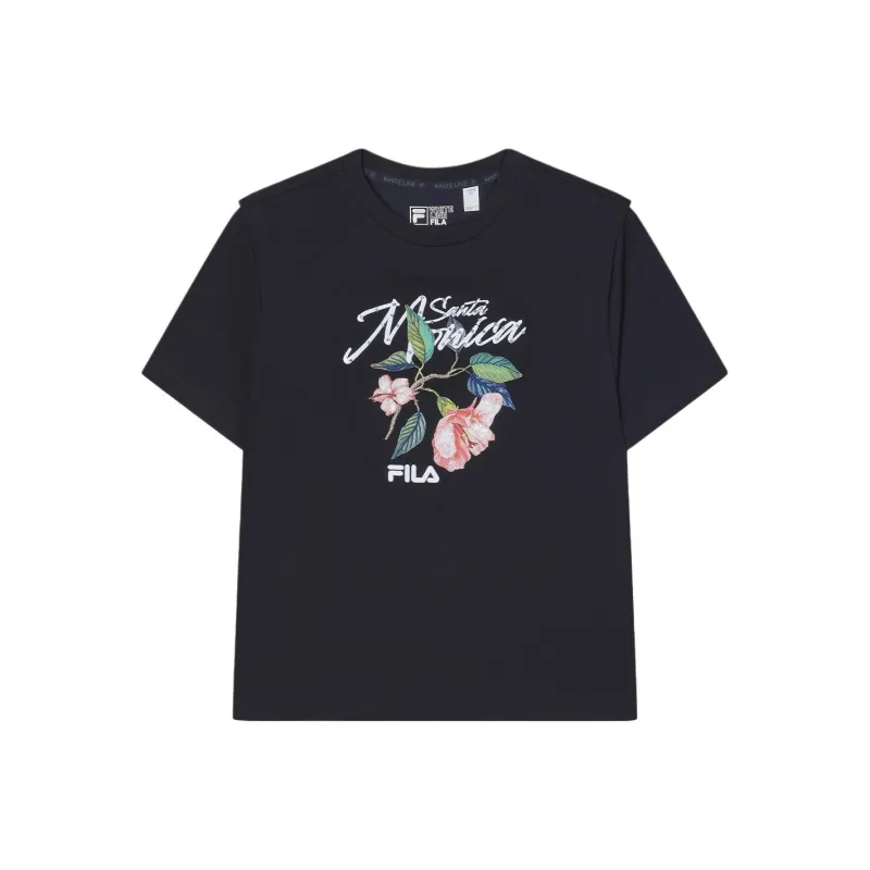 FILA Heritage Collection T Shirt Women's Legend Blue-0