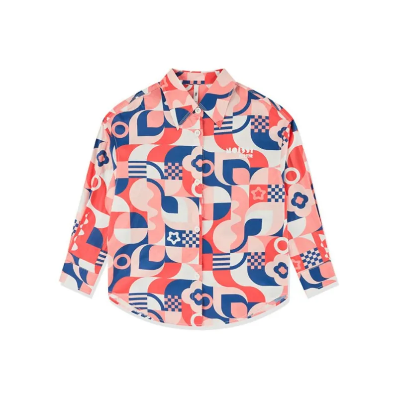 QIAODAN Dry Shirt Women's Olympic Floral Print-0
