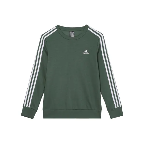 Adidas FW24 Sweatshirt Women's Oxidized Green/White