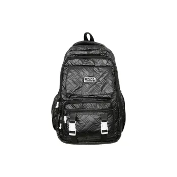 H YXIANG Pearlescent Release Film Embossed Backpack Unisex Multicolor