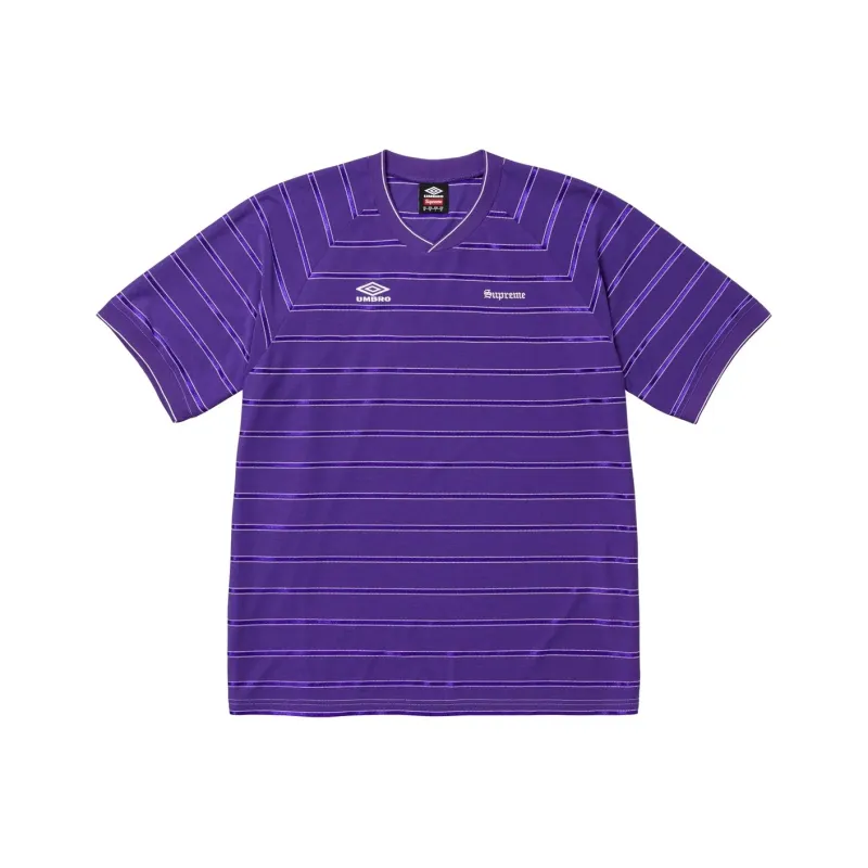Supreme Umbro Stripe Soccer Jersey-4