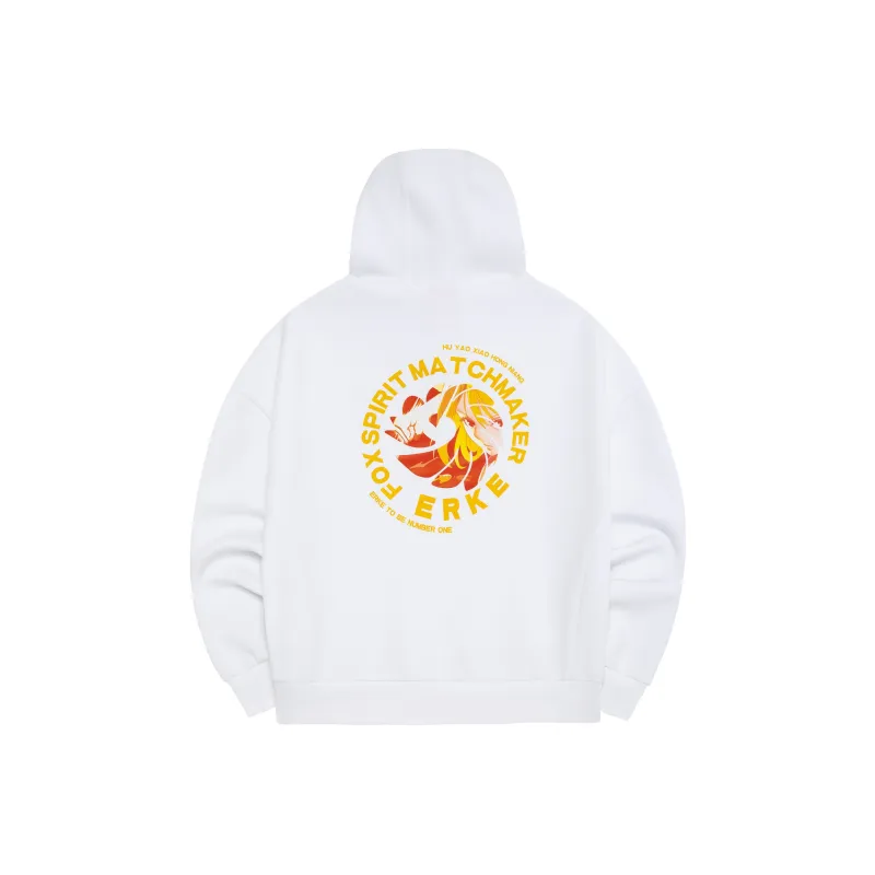 Erke Sweatshirt Women's True White-0