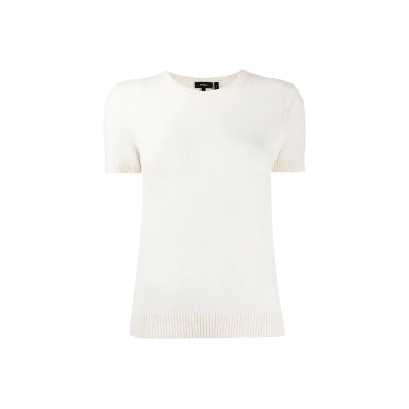 THEORY Short-sleeved Cashmere T-shirt-0