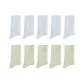 10 Pack (Light Gray 5+Light Green 5)