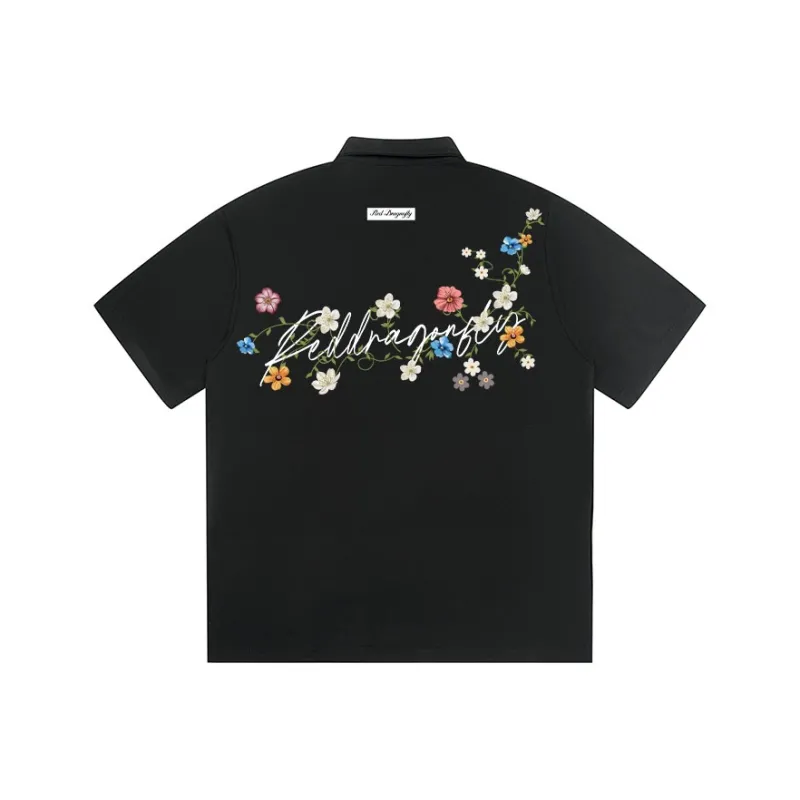 RED DRAGONFLY Polo Shirt Unisex-1