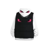 Black+White Fleece-Lined-Purple