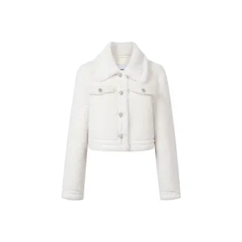 Three Quarters Jacket Women's White