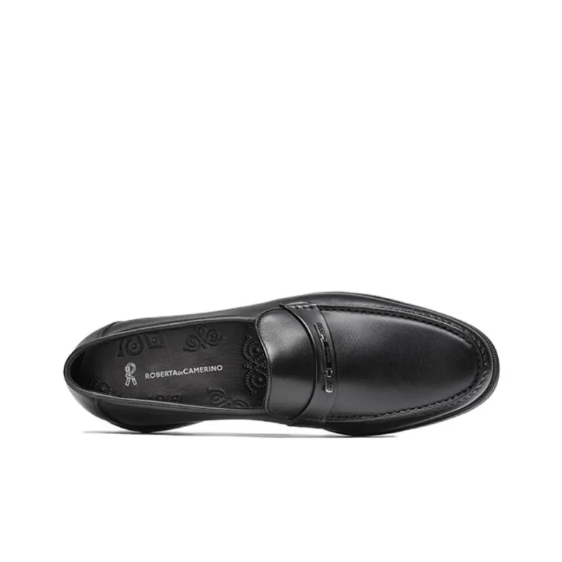 ROBERTA DI CAMERINO Florence Collection Loafers 3.5cm Men's Black-3