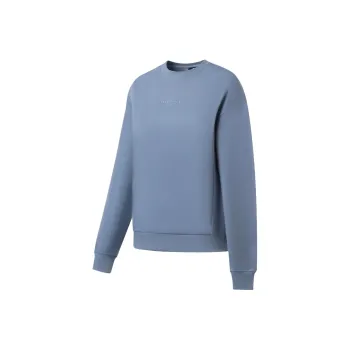 LINING Fitness Series Sweatshirts Women's Soft Gray Blue