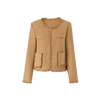 Katie Ermilio Jacket Women's Camel