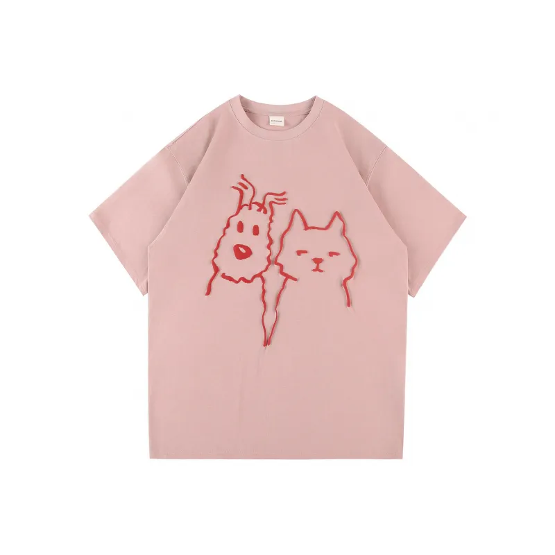 LEMANISM Drop Shoulder Sleeve T Shirt Unisex-4