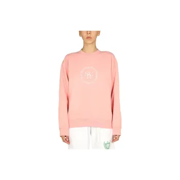 SPORTY & RICH Logo Embroidered Crewneck Sweatshirt