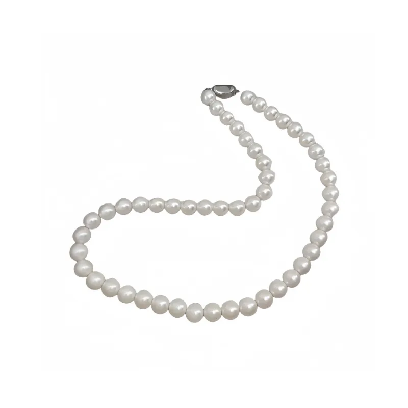 WENSHIFAN Shell Pearl Neck Chain Unisex-5