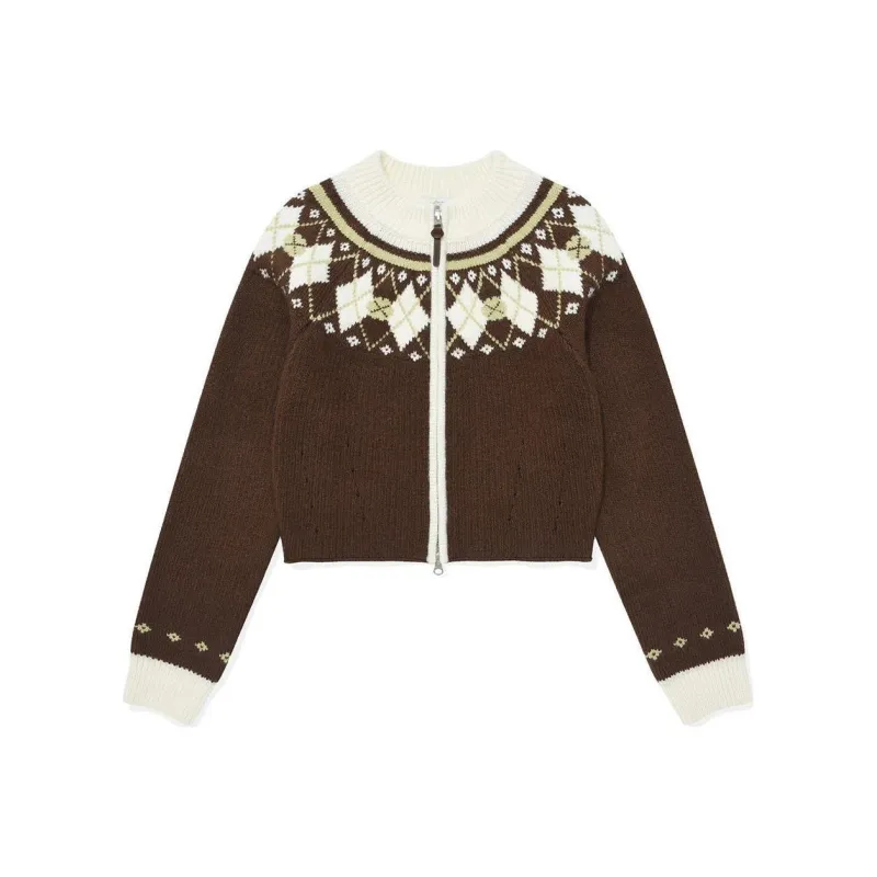COVERNAT FW24 Knitwear Women's Brown-0
