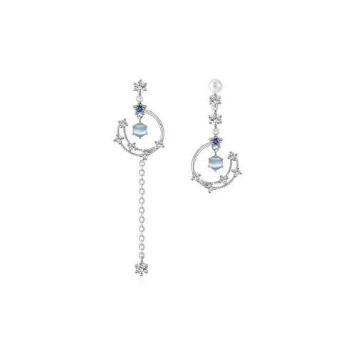 DAWO 999 Fine Silver Earrings Women's