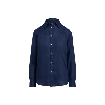 Polo Ralph Lauren Logo embroidered Linen Shirt