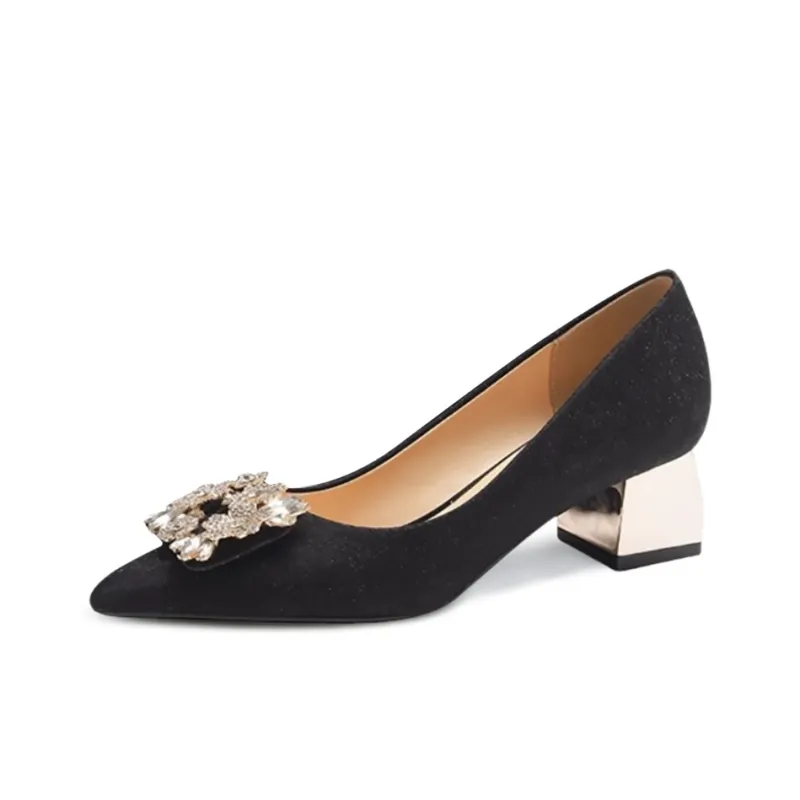 CVOJOO Block Heel High Heels Women's-8
