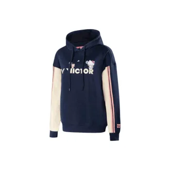VICTOR x Sanrio/ HELLO KITTY Sweatshirt Women's Sea God Blue