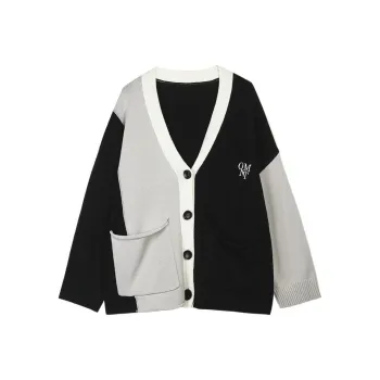 Omont Knitwear Women's Black White