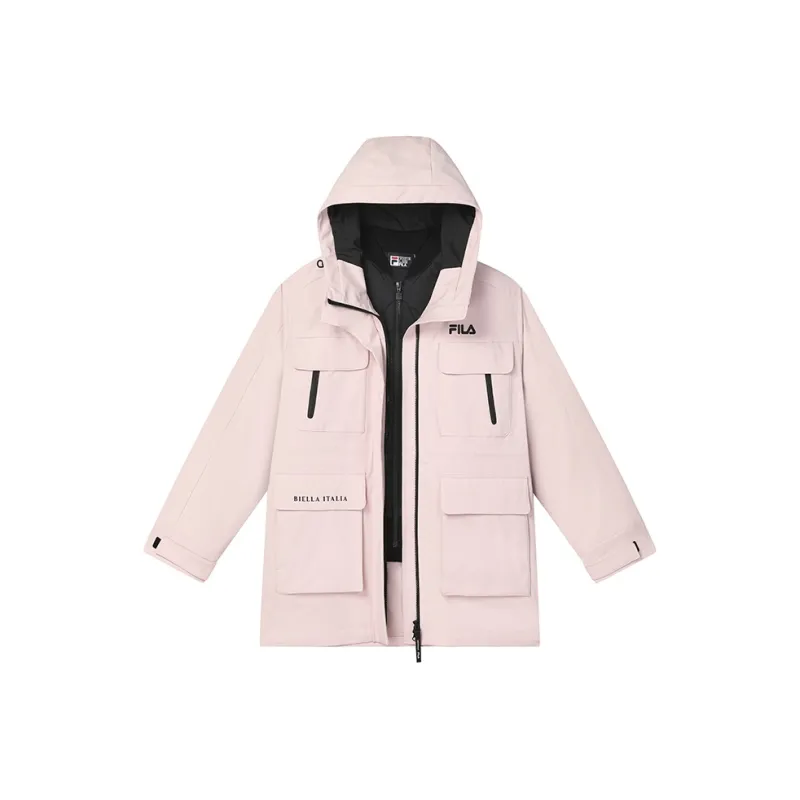 FILA Jacket Women's Smoky Purple Dusty Pink-0