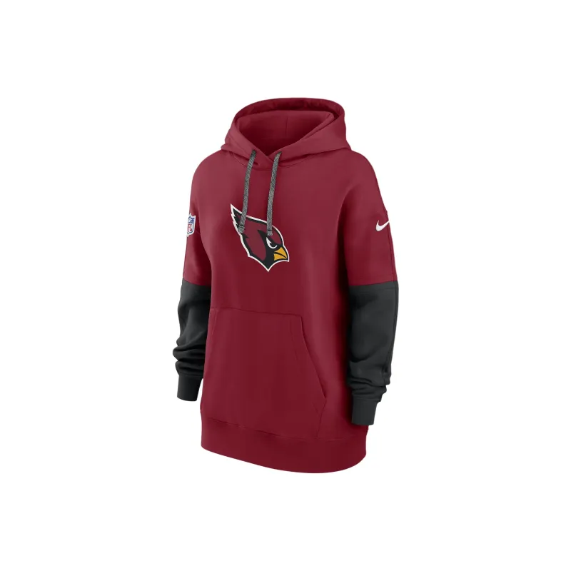 Nike Arizona Cardinals Sideline Essential Women's Nike Nfl Pullover Hoodie-0
