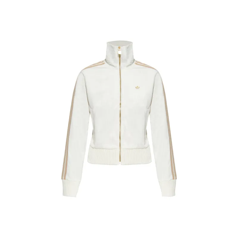 Adidas Originals Logo Plaque Zipped Track Jacket-0