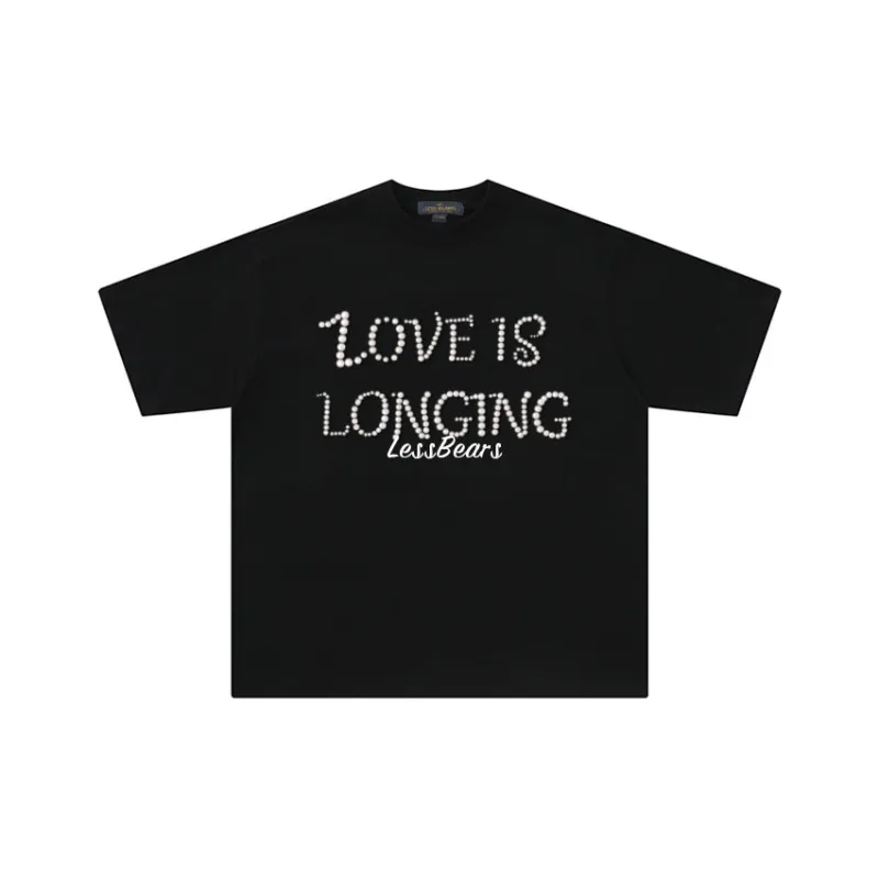 LESS BEARS T-Shirt Unisex Black-0