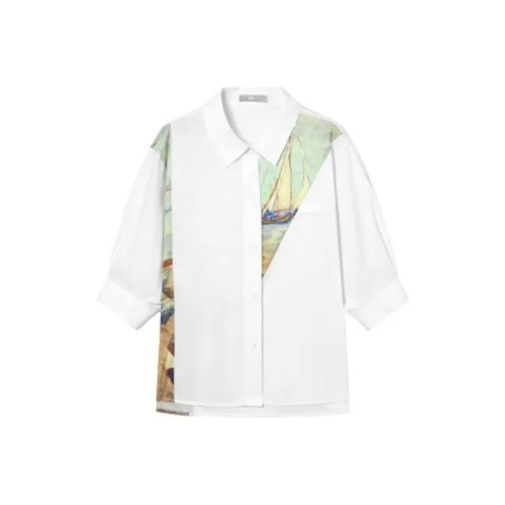 DIALOGUE To White × Kay Levine Co brand Shirts Women's-0