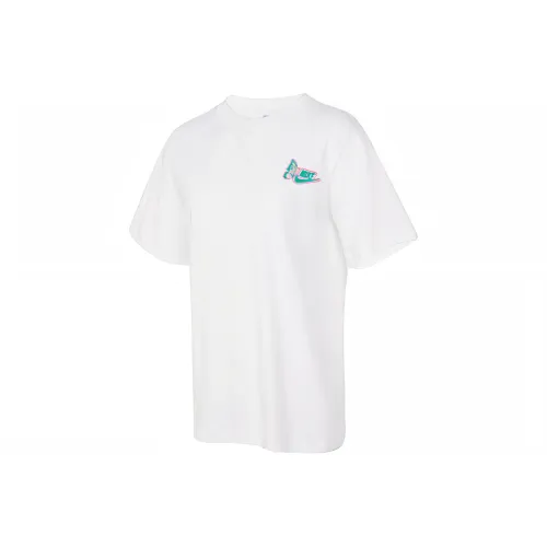 Nike Women'ss Retro Butterfly Print Casual Sport T Shirt White