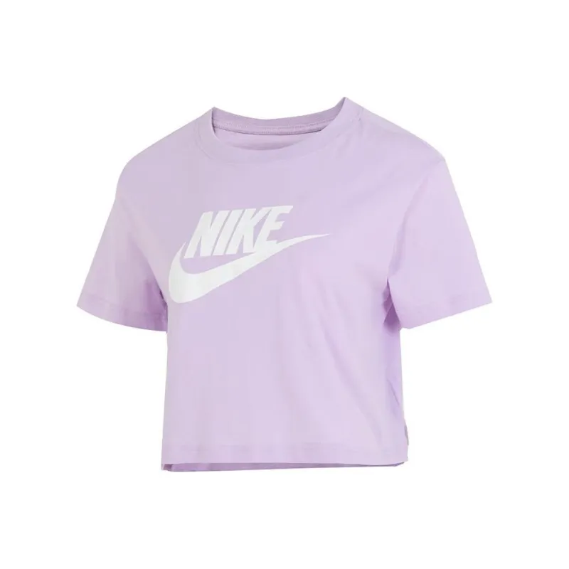 Nike Sportswear Essential Crop Top Asia Sizing Lilac-0