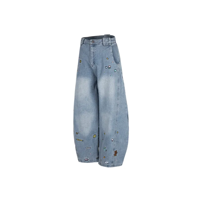 YINLEI Jeans Unisex-1