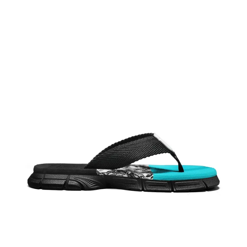 DEERWAY Slip Resistant Abrasion Resistant Odor Resistant Flip Flops Men's-16