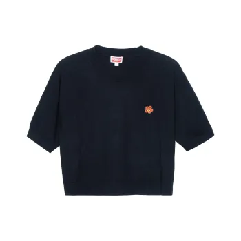 KENZO Boke Flower Logo T Shirt 'Black'