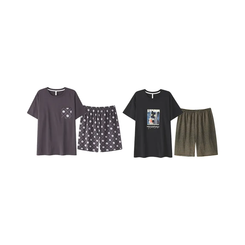 Cotton Gene Pajama Set Unisex Combo Set-78