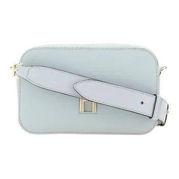 Furla Primula Leather Shoulder Bag, Crossbody Bag Mini Women's Blue