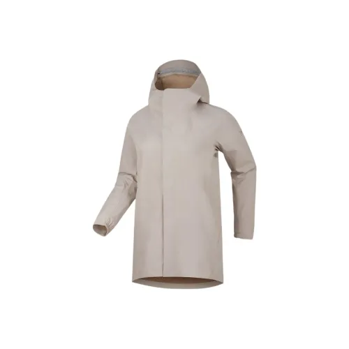Arcteryx Solano HOODY Jackets Coats Women's Warm Limestone