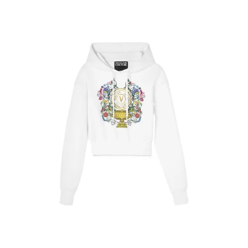 VERSACE JEANS COUTURE Sweatshirts Women's White