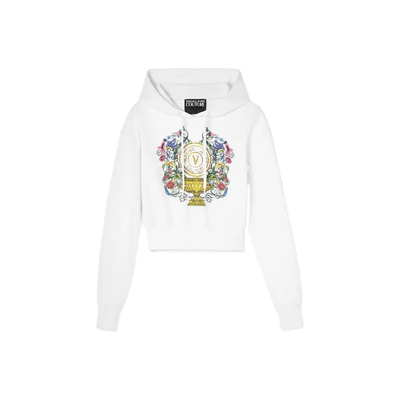 VERSACE JEANS COUTURE Sweatshirts Women's White-0