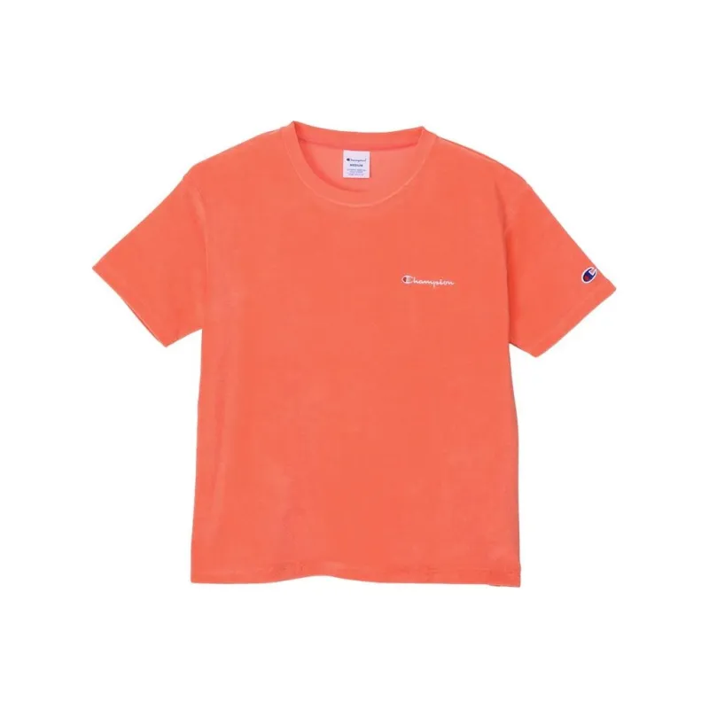 Champion SS24 T-Shirt Women's Pink Orange-0