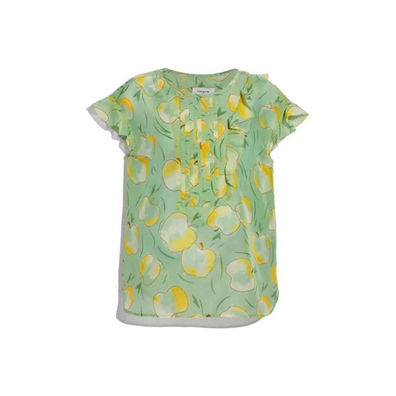 COACH Shirts Women's Green-0