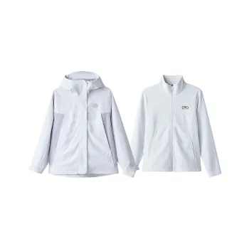Skechers Jackets Coats Women's Light White Gray