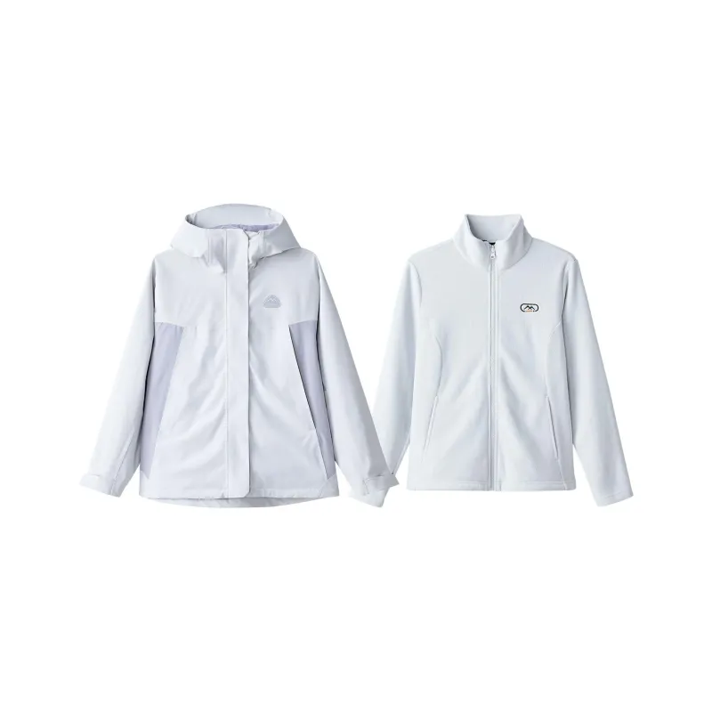 Skechers Jackets Coats Women's Light White Gray-0