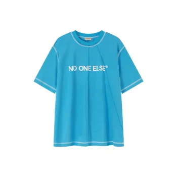 NO ONE ELSE Drop Shoulder Sleeve T-Shirt Unisex