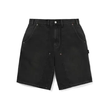 Thisisneverthat Denim Shorts Unisex Black