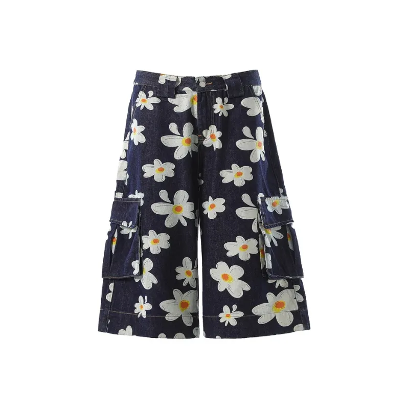 BONAS Casual Shorts Unisex Blue-0