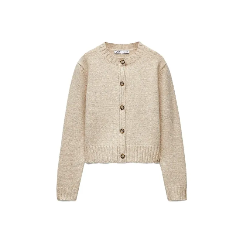 ZARA Cashmere Sweater Women's Gray-0