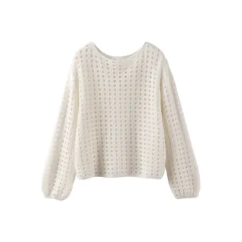 MAIGRE SIMHAT Cashmere Sweater Women's White